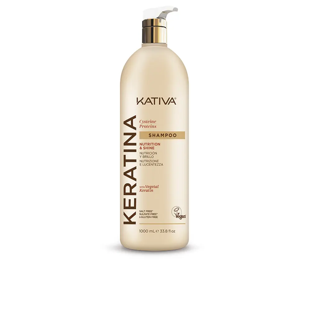 

Шампунь Keratina shampoo Kativa, 1000 мл.