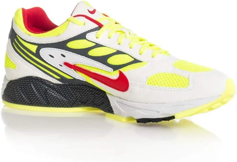 Мужские кроссовки для бега по пересеченной местности Nike Air Ghost Racer, 2-Multicoloured White Atom Red Neon Yellow Dark Grey 100 — фото 3
