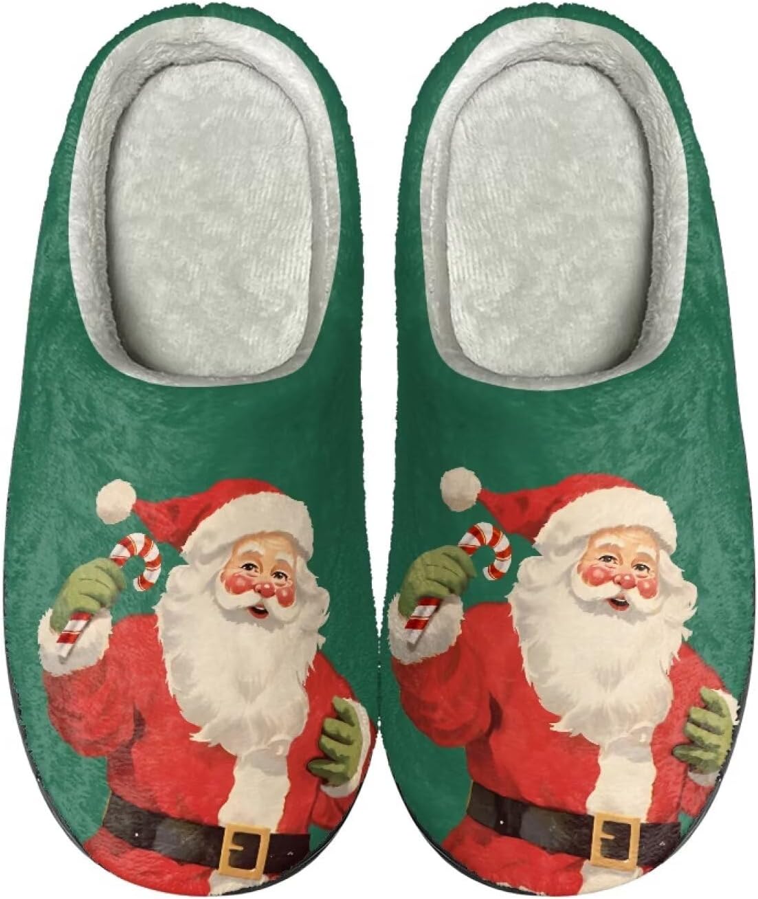 

Тапочки Showudesigns для женщин и мужчин, удобная обувь, теплые, зеленый