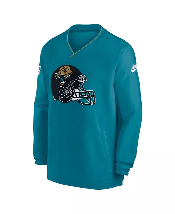 Мужская бирюзовая толстовка Jacksonville Jaguars с ретро-альтернативным логотипом Nike — фото 2