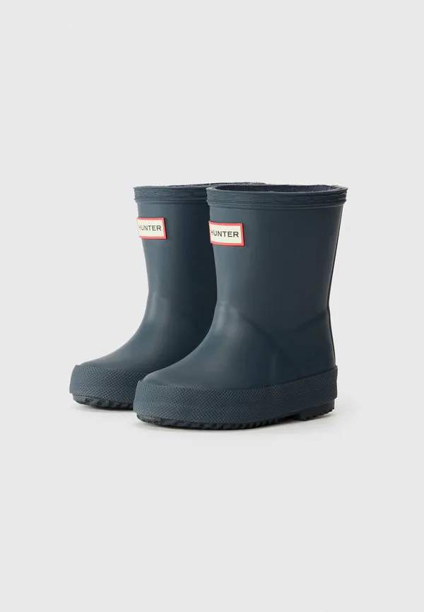 Детские первые сапоги-резиновые сапоги унисекс Hunter Original, Hunter Navy — фото 2