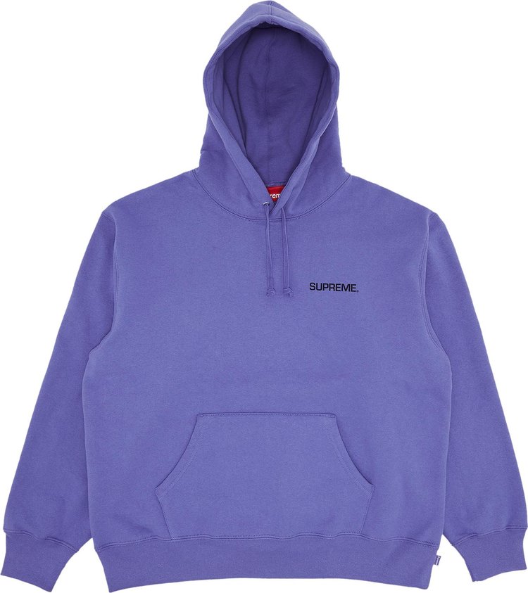 

Толстовка Supreme Immortal Hooded 'Violet', фиолетовый