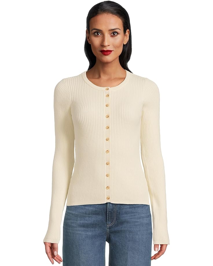 

Свитер Faherty Milo Cardigan, цвет Whipped Cream