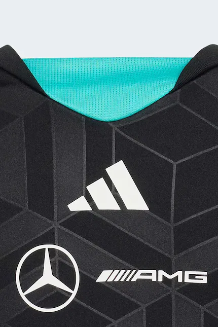 Футболка детская MERCEDES Adidas Performance, черный — фото 3
