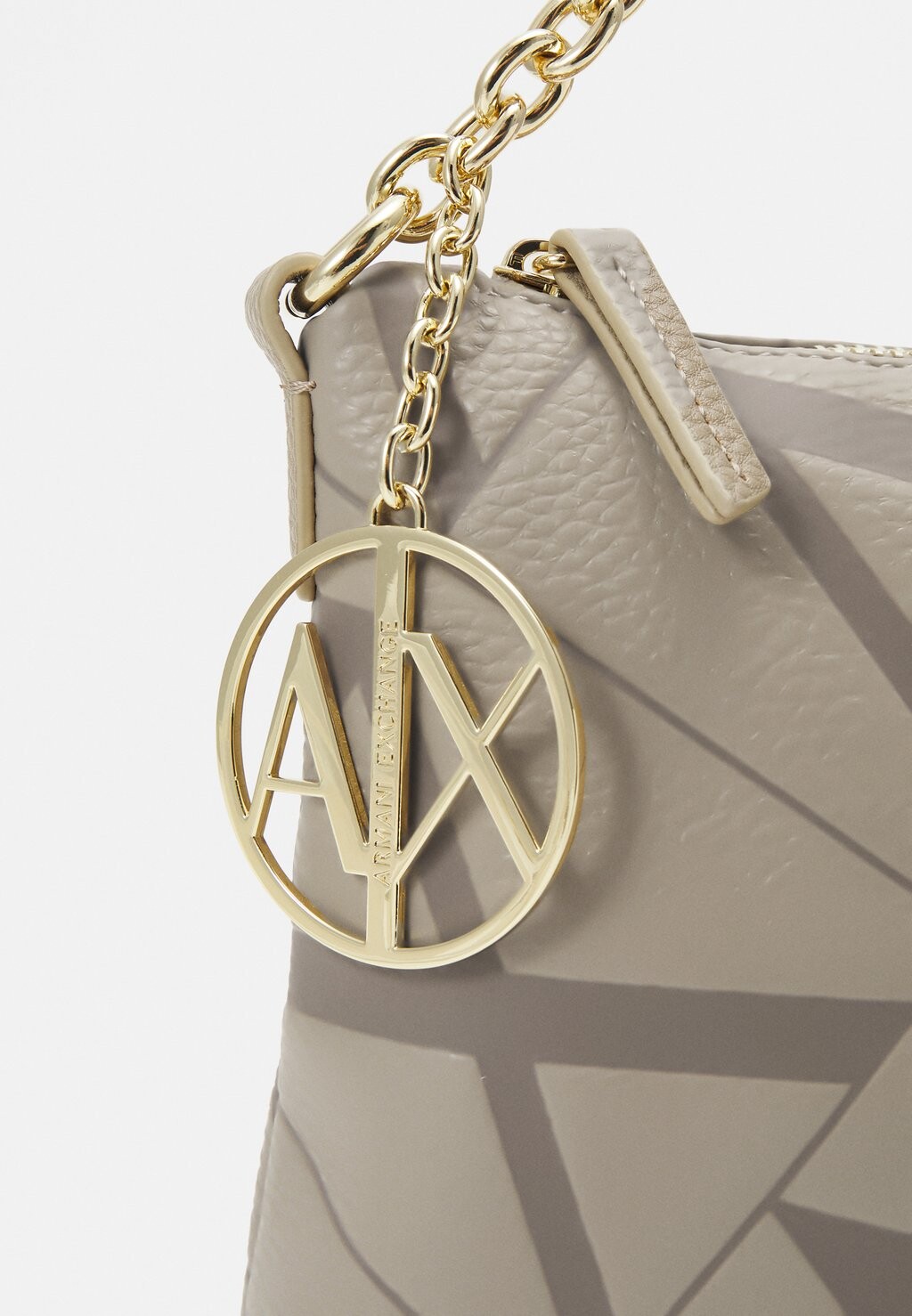 

Большая сумка BORSA Armani Exchange, бежевый