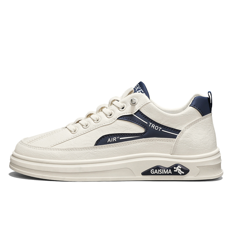 

Скользоустойчивые низкие скейтерские туфли для мужчин с эффектом увеличения роста Boogie Bear, бежевый