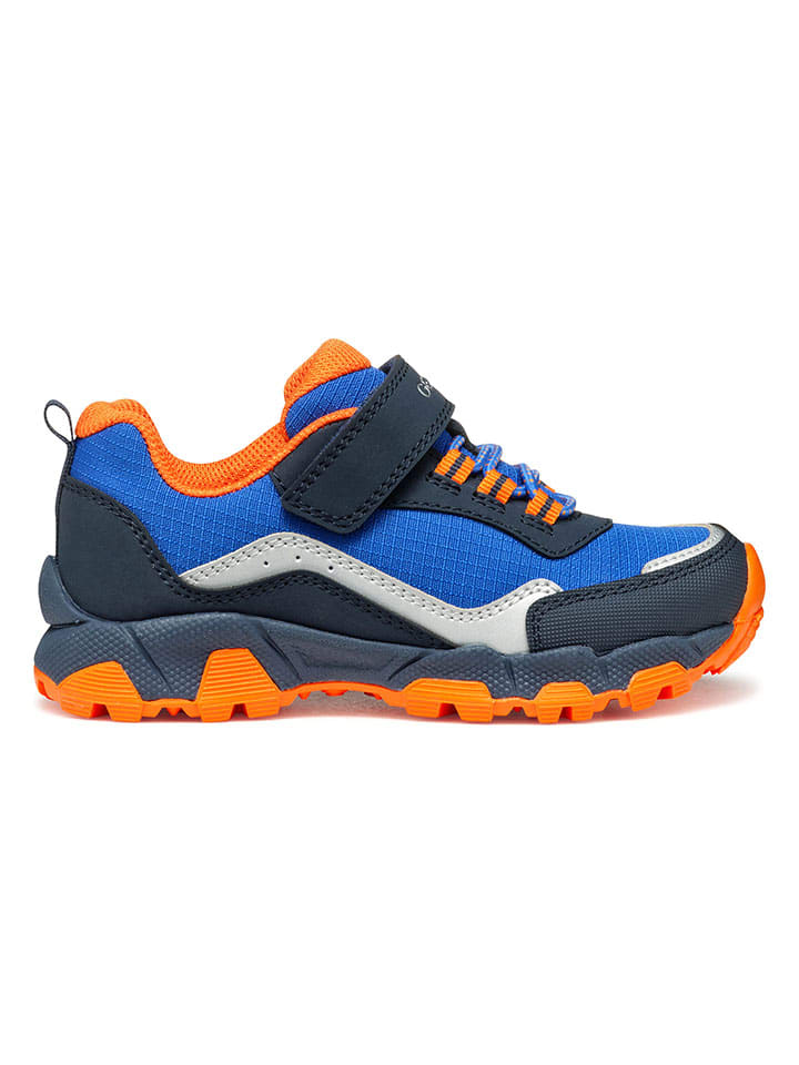 

Треккинговые ботинки Magnetar Geox, цвет blau/orange