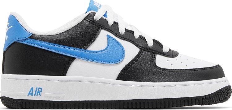 

Кроссовки Air Force 1 Low GS 'Black Light Photo Blue', черный