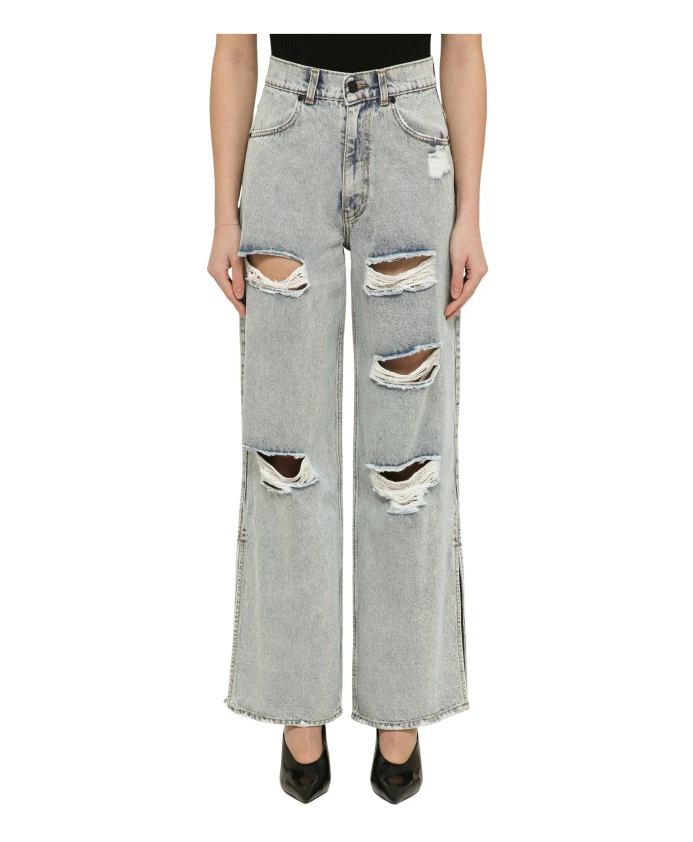 

Джинсы бойфренда The Mannei, синий