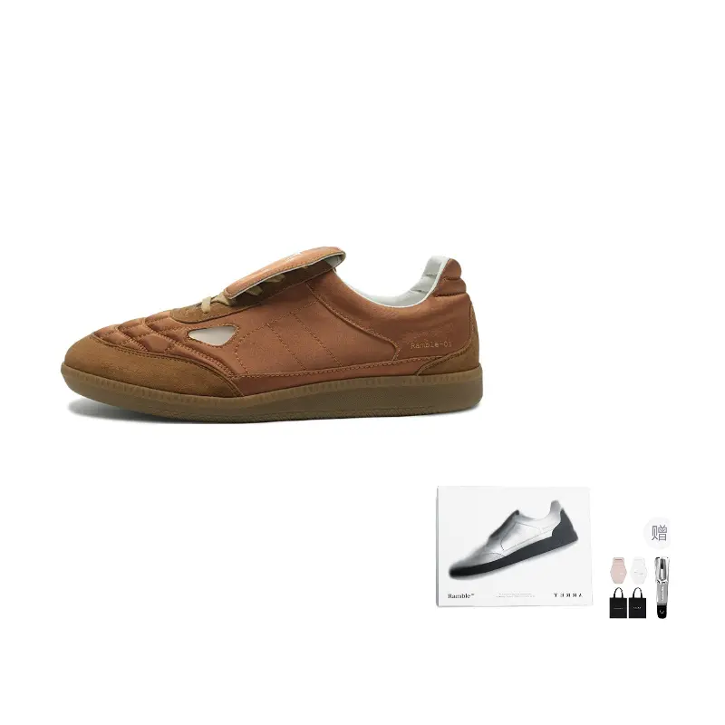 

TERRA INCOGNITA Низкие скейтерские кроссовки унисекс Amber Brown, цвет Amber Brown