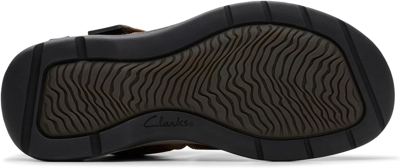 Мужские сандалии Clarks Saltway Cove, 2-Dark Brown Leather — фото 3