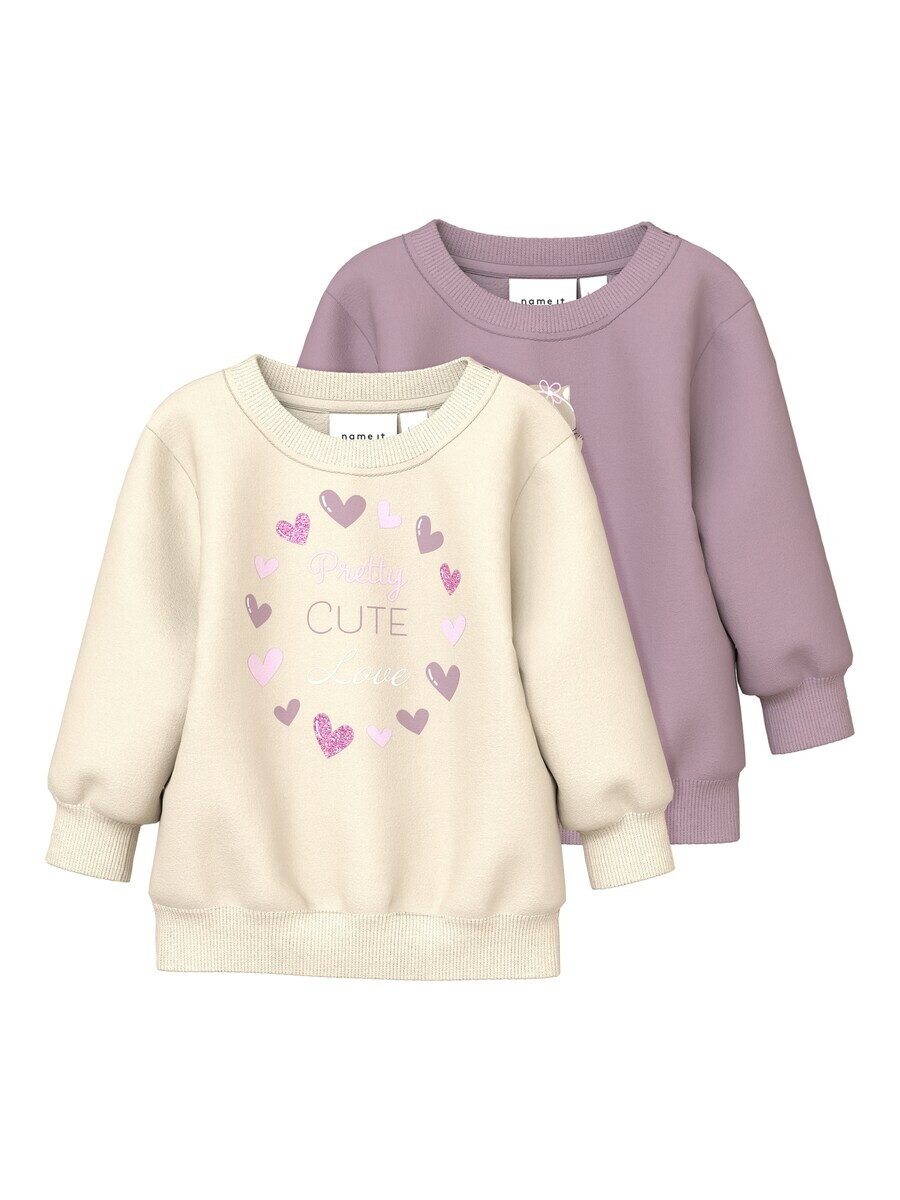 

Худи NAME IT Sweatshirt Vrillie, цвет beige/mauve