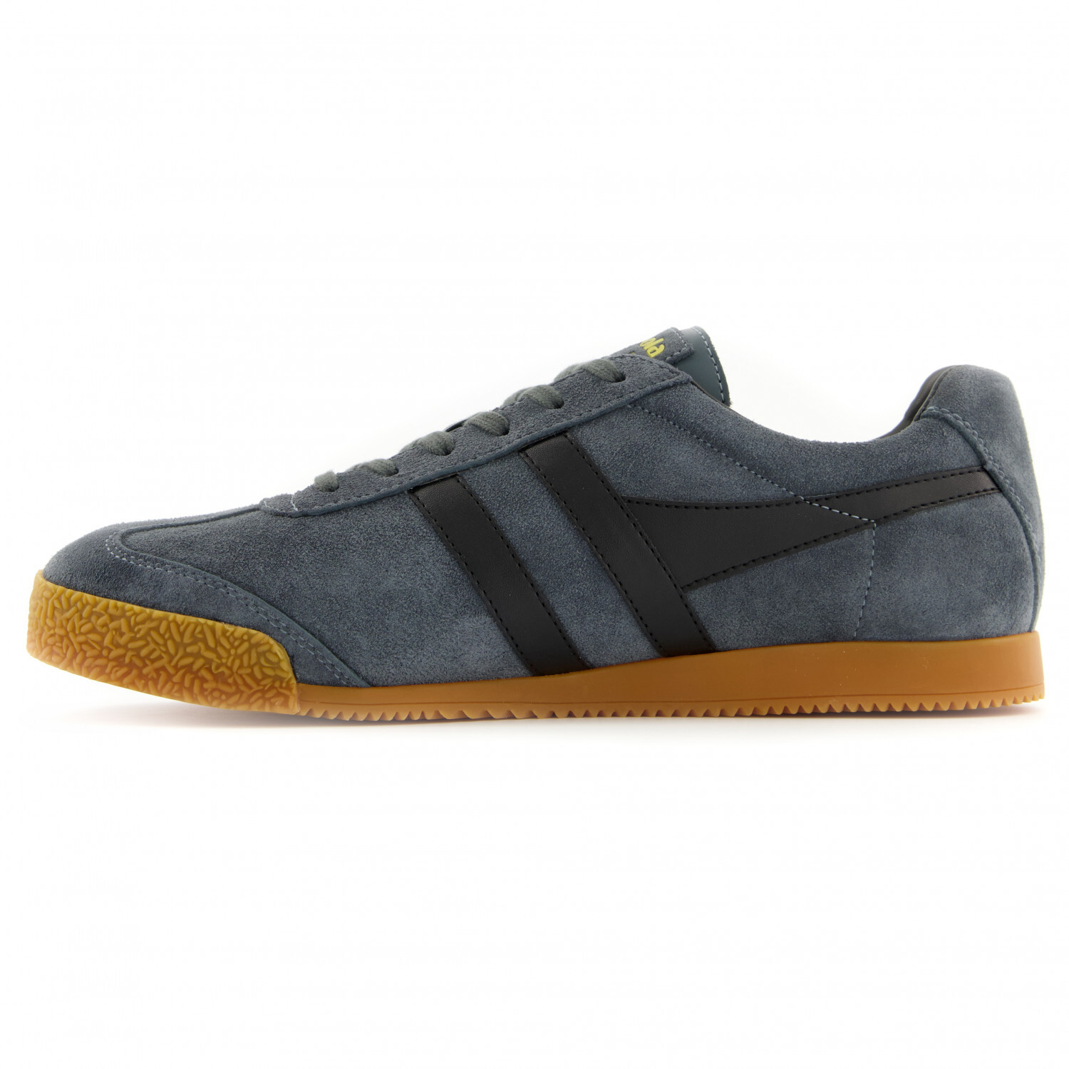 Кроссовки Gola Gola Harrier Suede, цвет Rhino/Navy/Moody Orange — фото 4