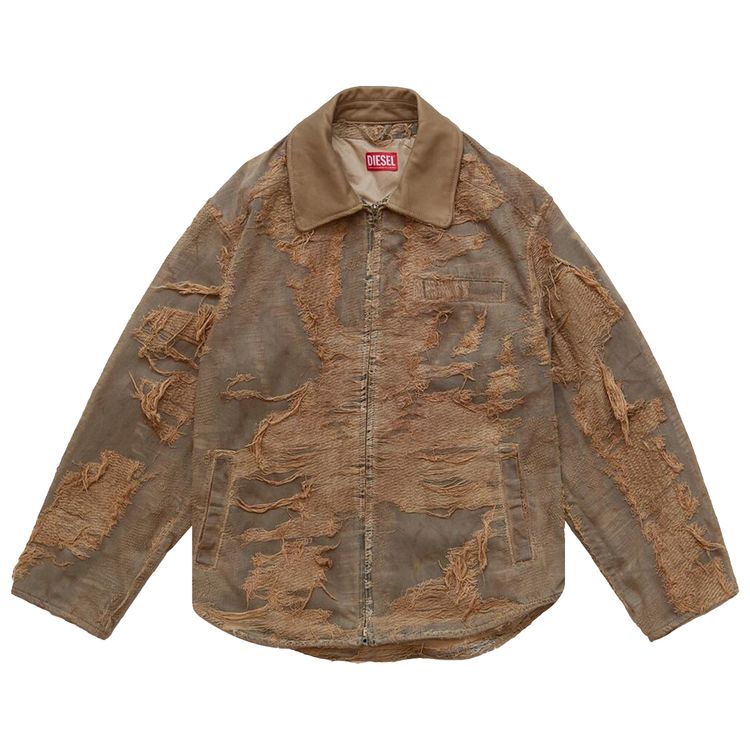 

Куртка Diesel Distressed Jacket 'Natural', желто-коричневый