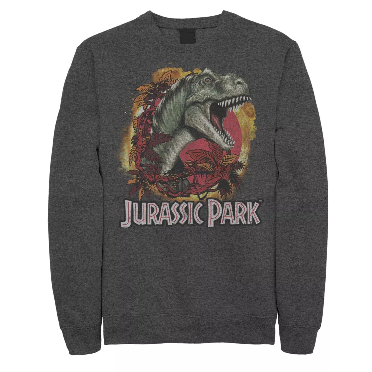 

Мужской флисовый пуловер с графическим логотипом «Парк Юрского периода» T-Rex Explosion Jurassic World