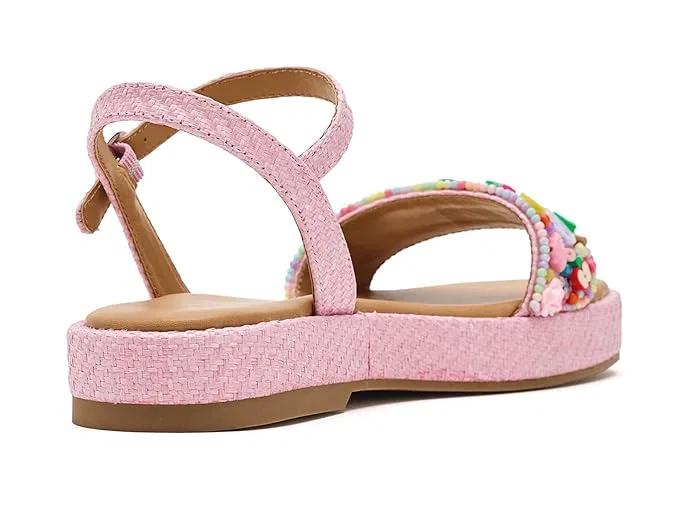 Босоножки с 3D-украшениями Arabela Steve Madden Kids, Pink — фото 4