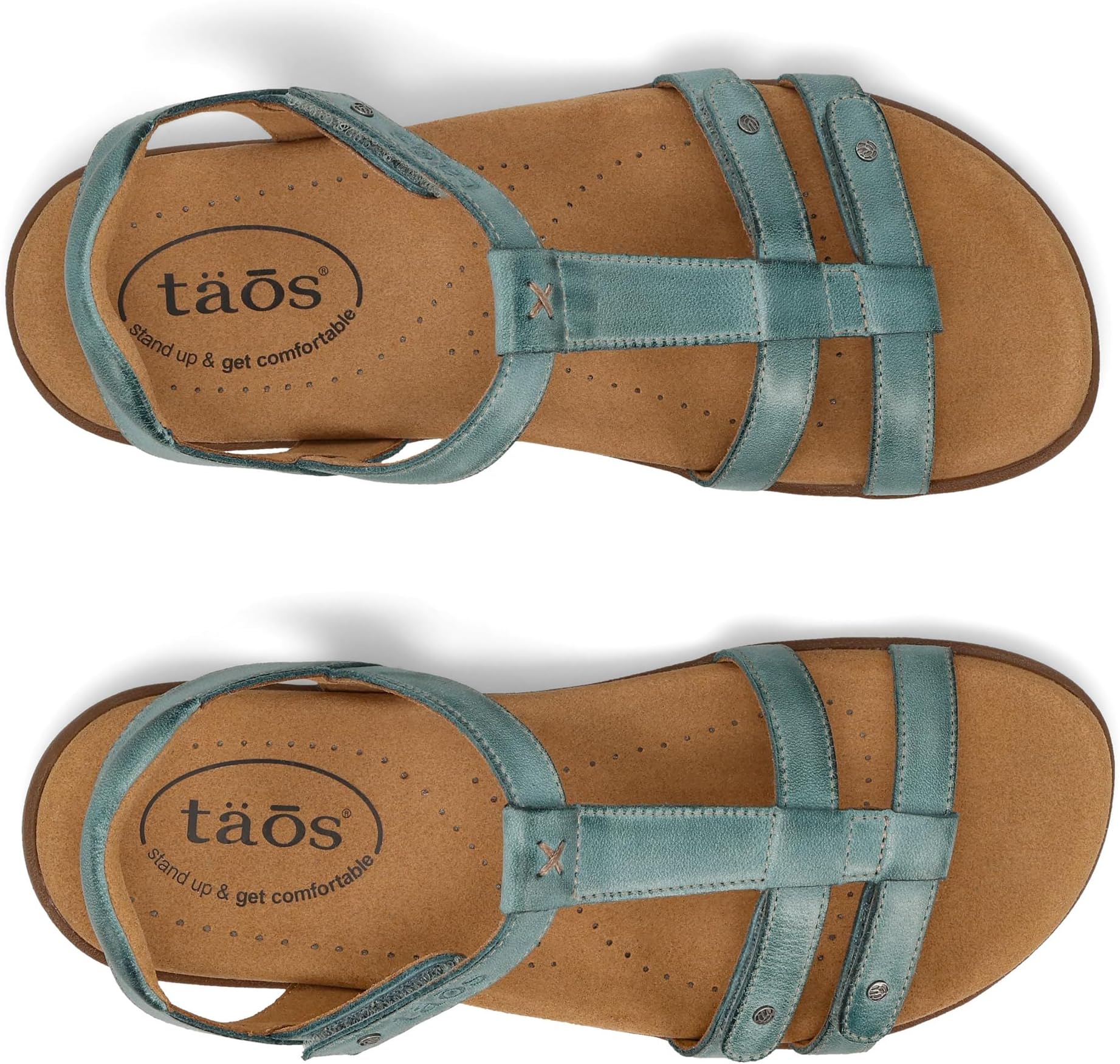 Сандалии Taos Footwear Trophy 2, Teal — фото 2