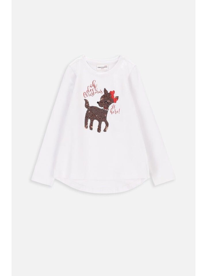 

Толстовка Coccodrillo Langärmeliges T-shirt, белый