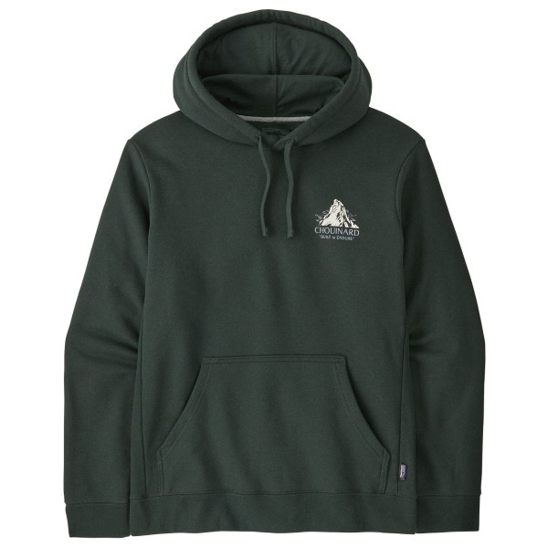 

Толстовка Chouinard crest uprisal - hoodie Patagonia, зеленый