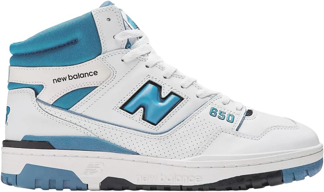 

Кроссовки New Balance Mens Bb650 V1, белый/синий