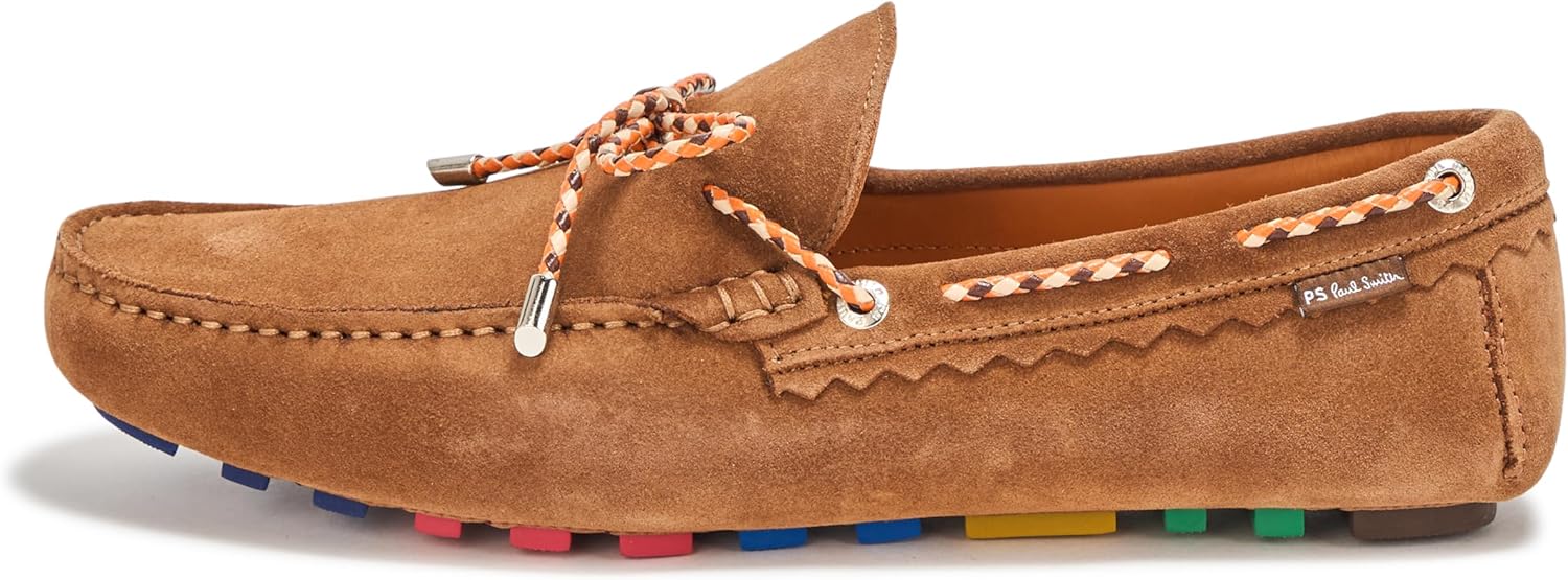 Мужские кроссовки Paul Smith Ps Springfield в стиле мокасин для вождения, Tan — фото 2