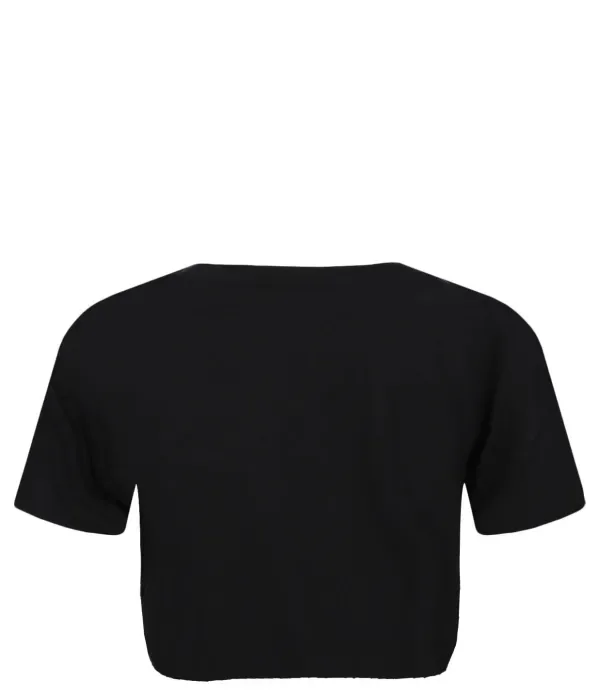 Футболка cropped fit Calvin Klein Jeans, черный — фото 2