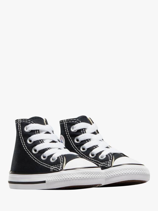 Детские кроссовки Chuck Taylor All Star Lace Up Hi-Top Converse, Black — фото 4