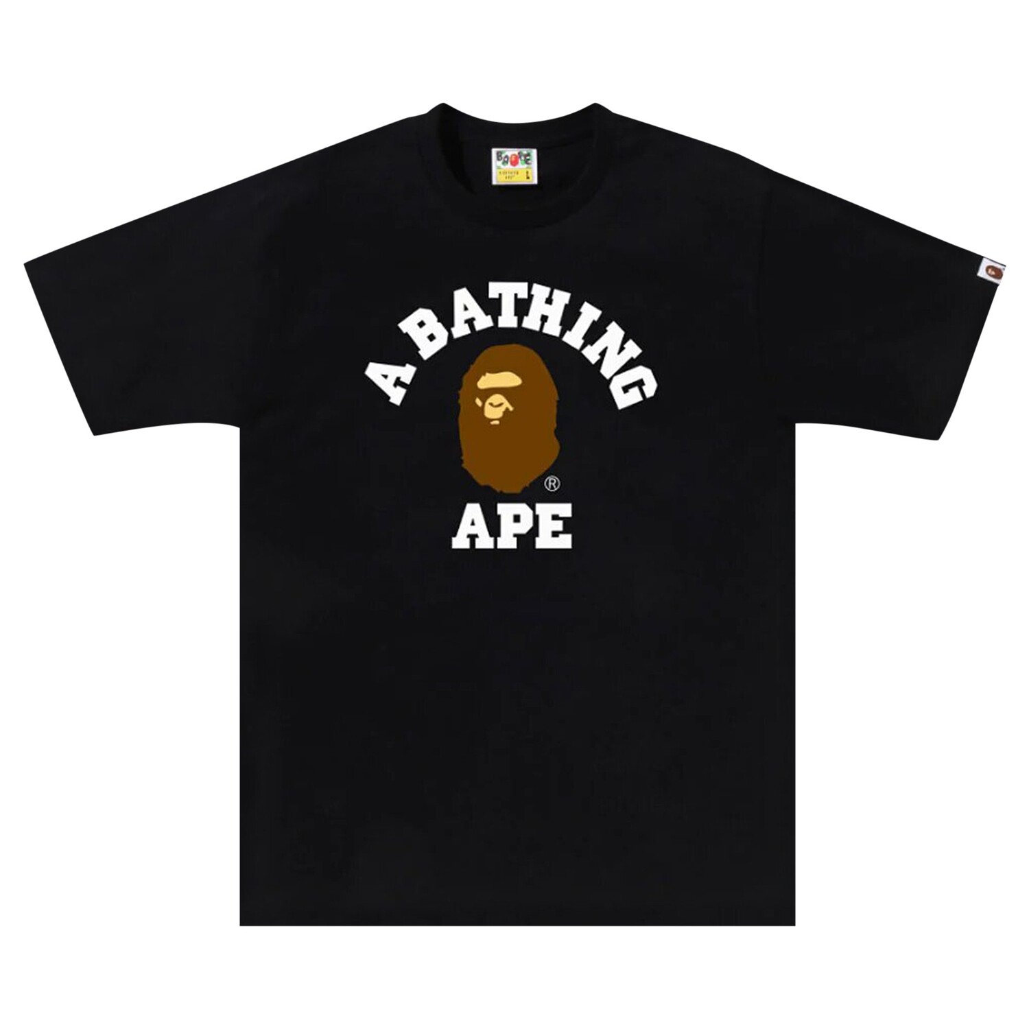 

Футболка BAPE College, Черная