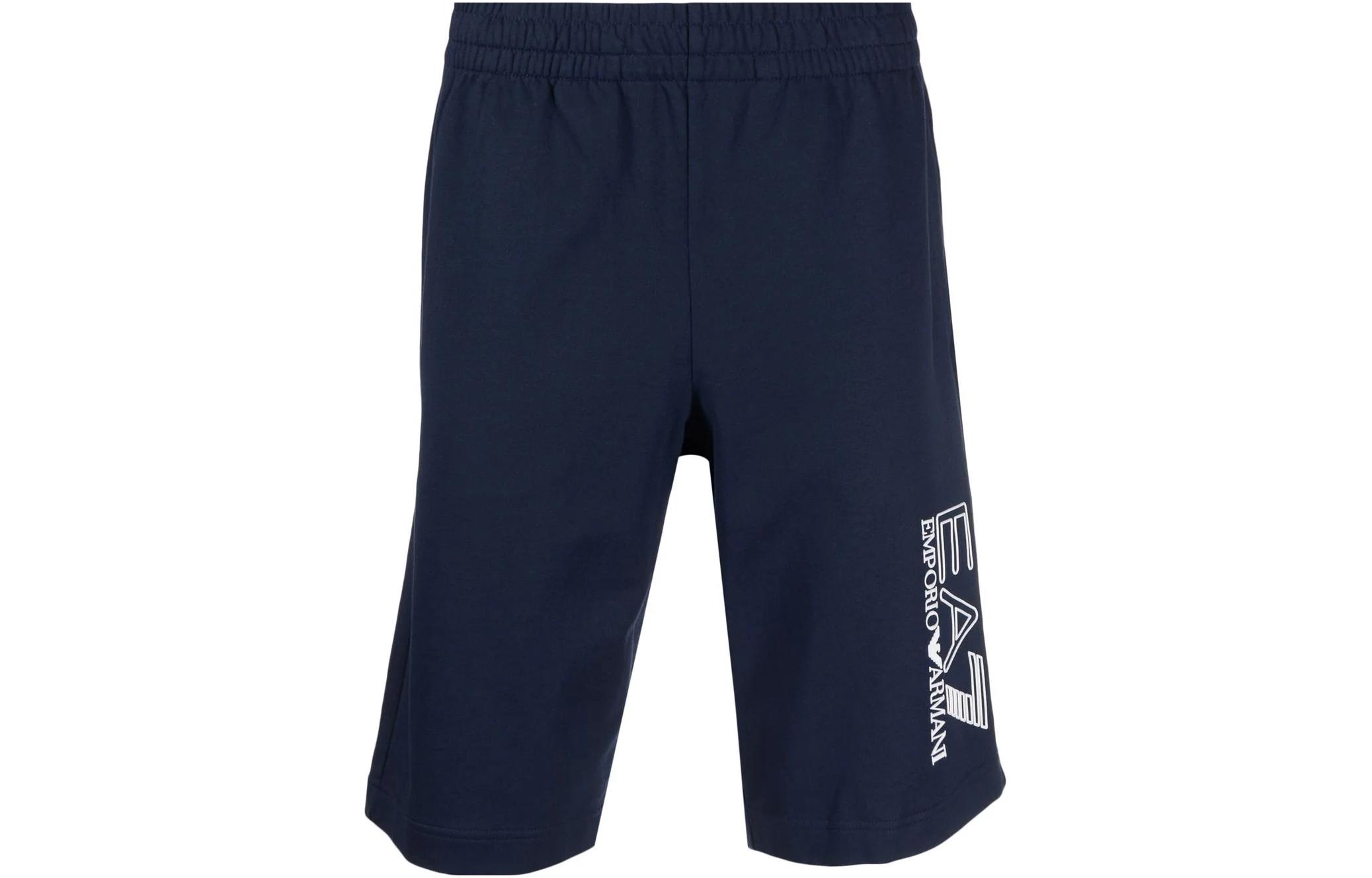 

EMPORIO ARMANI Повседневные шорты мужские синие