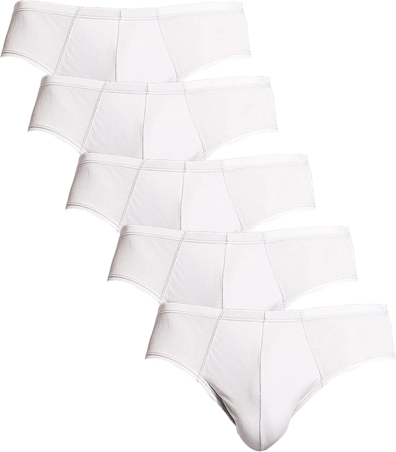 Боксеры мягкие дышащие White-5pc