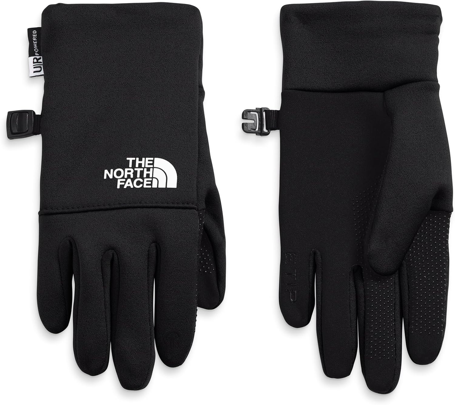 

Перчатки North Face унисекс для детей из переработанного материала Etip | Совместимы с сенсорными экранами, силиконовые точки захвата, эластичная флисовая подкладка The North Face, Tnf Black