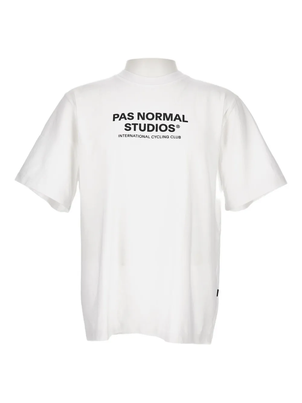 

Хлопковая футболка с логотипом Off-Race Pas Normal Studios, белый