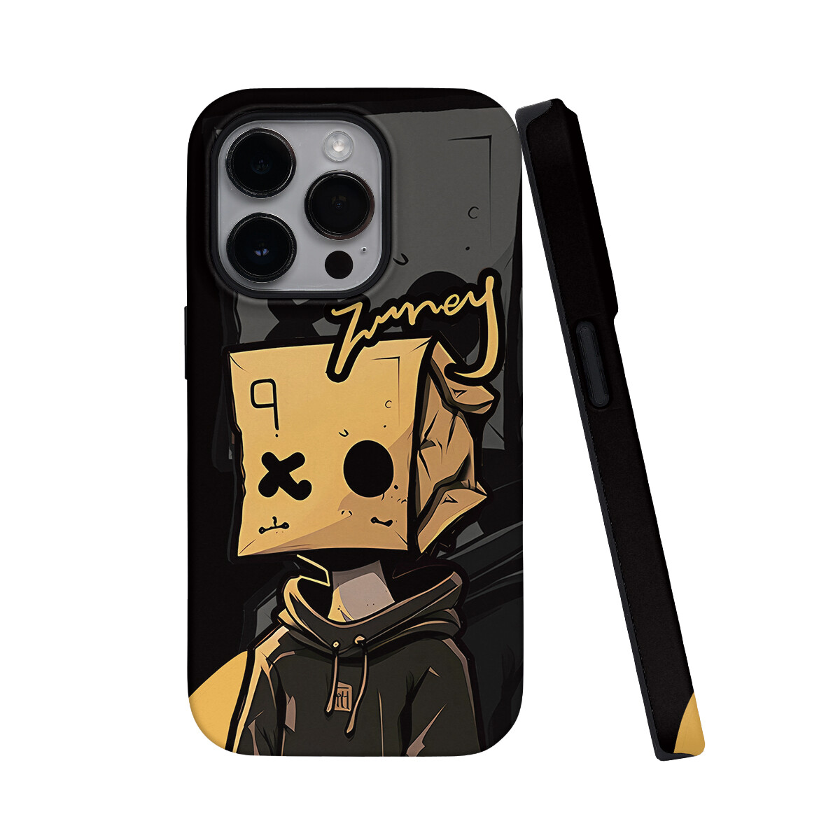 

Чехол для телефона Keshami, Embarrassment expression carton man half-pack with magnetic