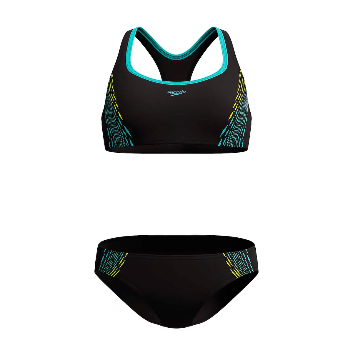 

Женский купальник Speedo Placement 2Pc, желтый