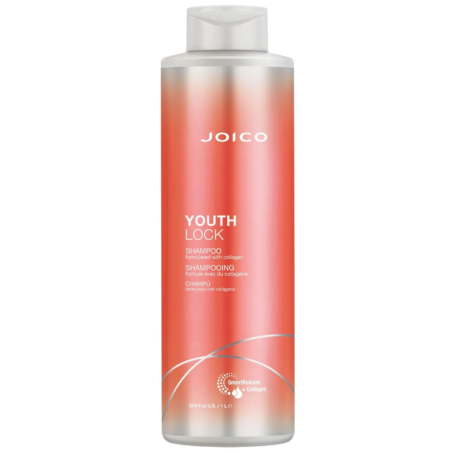 Шампунь Joico YouthLock с коллагеном | Придает волосам молодость и упругость | Уменьшает ломкость и пушистость