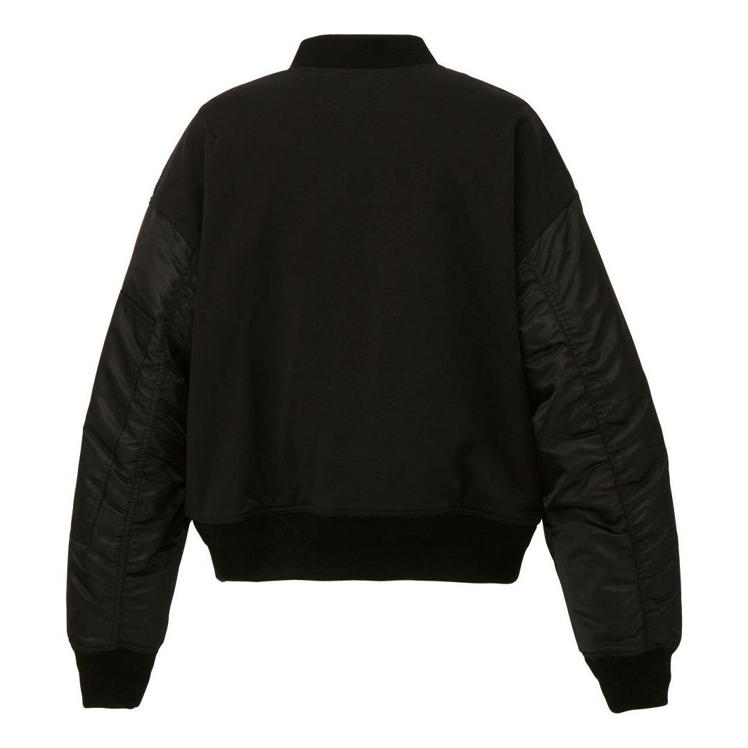 

Стеганая куртка-бомбер Onitsuka Tiger, цвет «черный»