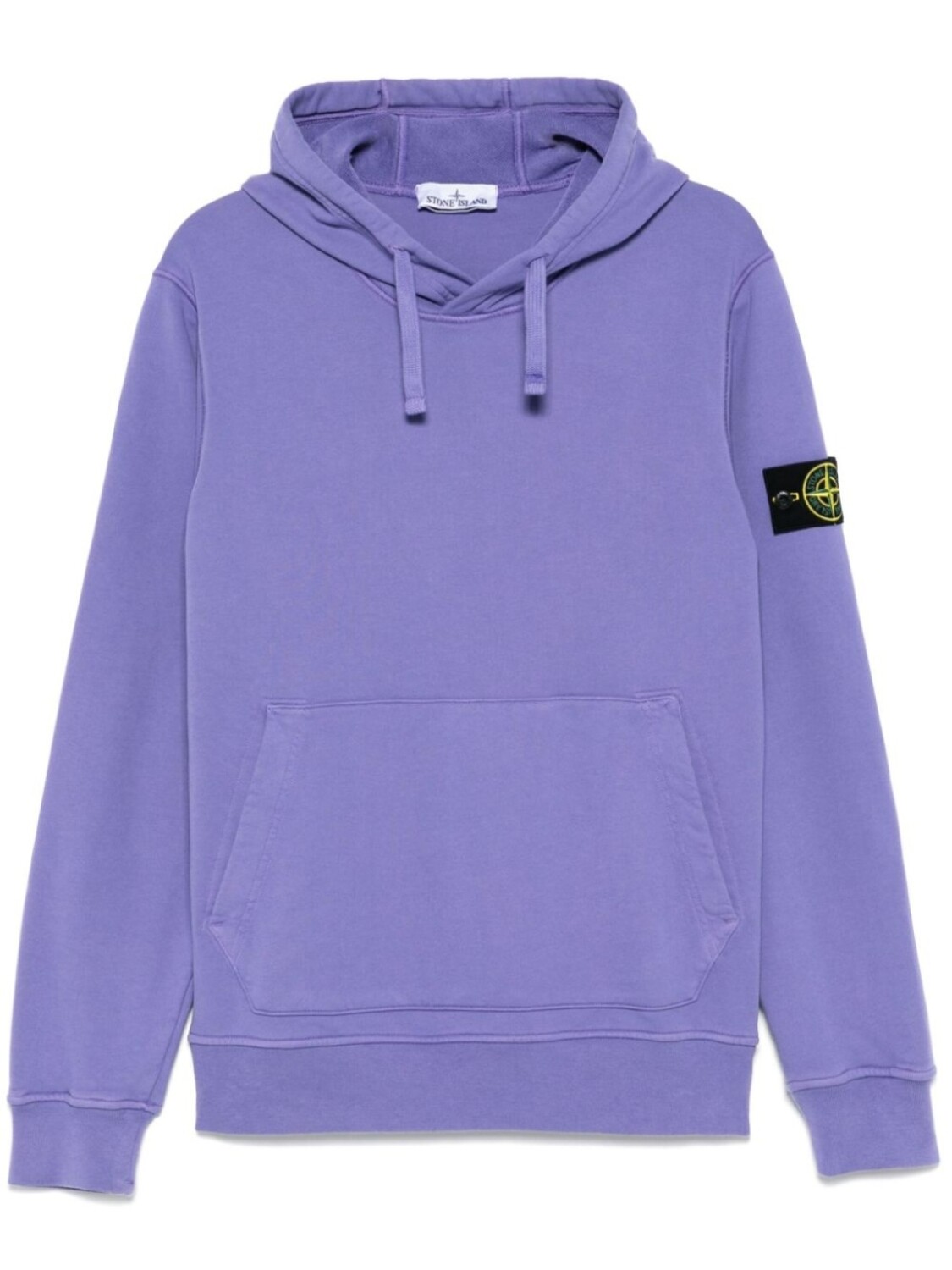 

Stone Island худи с нашивкой Compass, фиолетовый