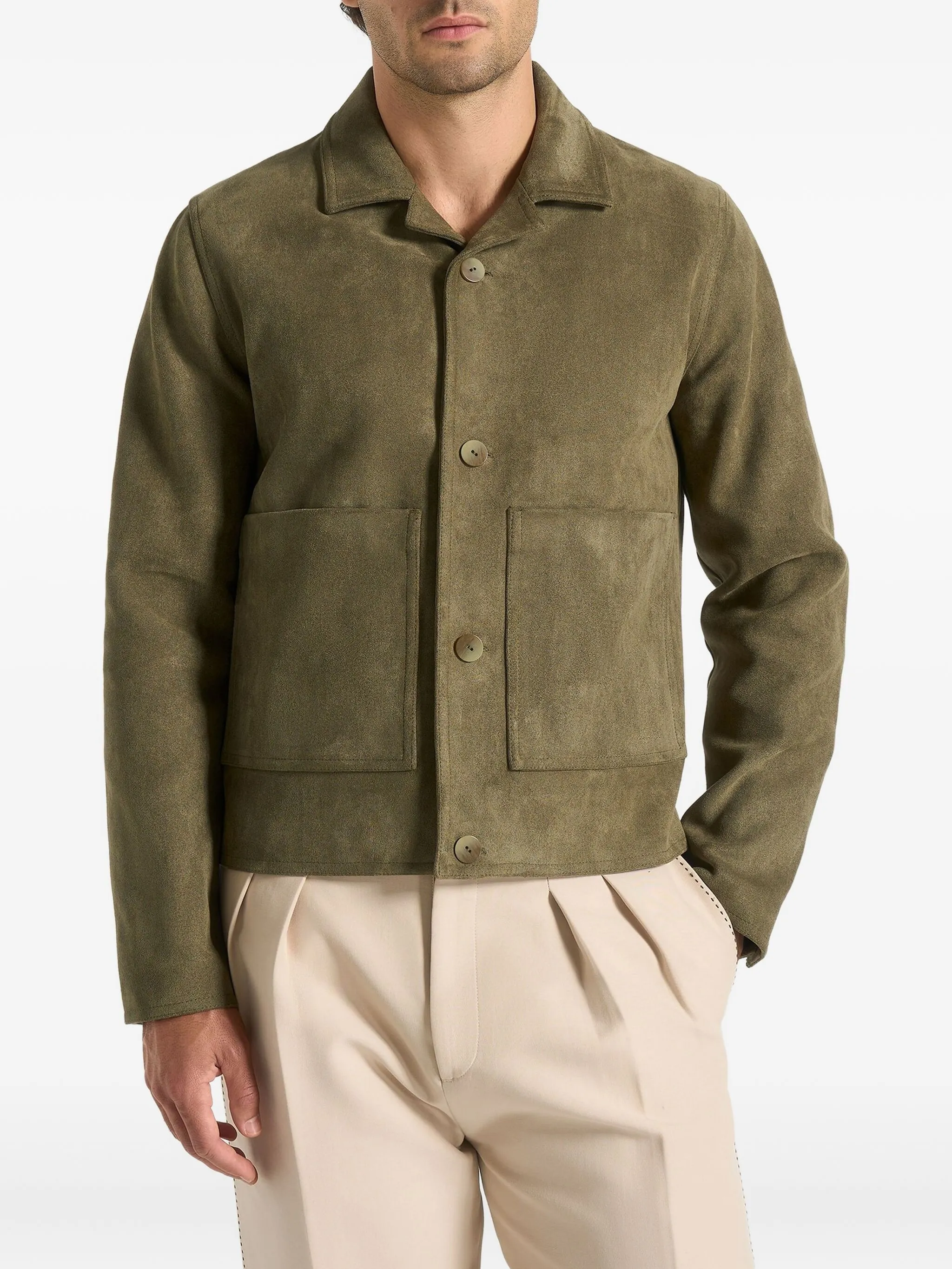 

Рубашка Michel на пуговицах Manière De Voir, зеленый