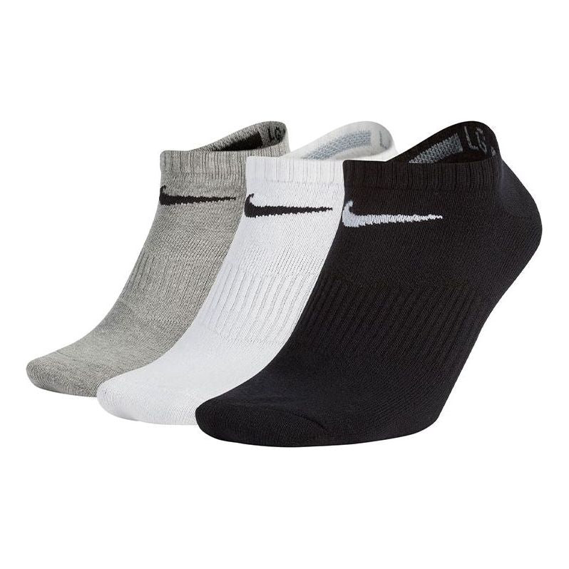 

Носки Nike Logo Pattern Casual Sports Socks 3 Pairs Gray / White / Black SX4705-901