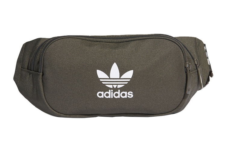 

Adidas Originals Полиэстеровая поясная сумка, фанни пак Unisex Olive Green