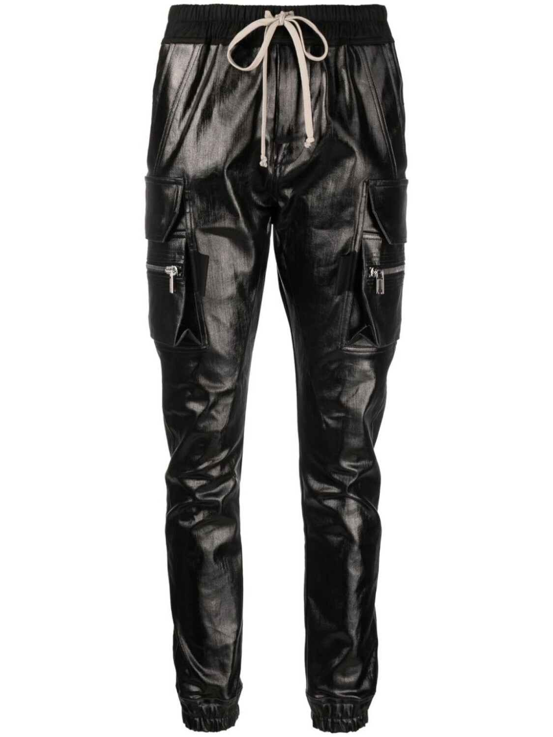 

Rick Owens брюки скинни с кулиской, черный