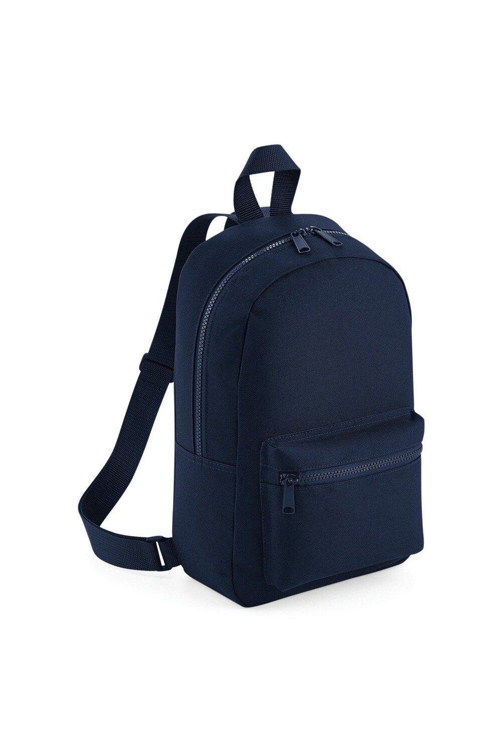

Рюкзак Mini Essential, сумка-рюкзак, упаковка из 2 шт. Bagbase, темно-синий