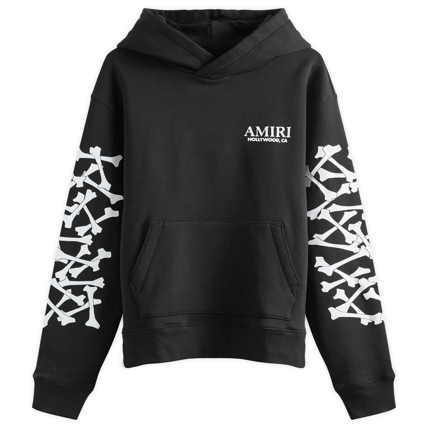 

Худи Amiri Stacked Bones Hoodie, черный