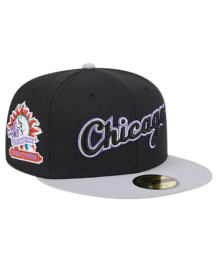 

Мужская черная кепка Chicago White Sox Retro Spring Training 59FIFTY с приталенной кепкой New Era, черный