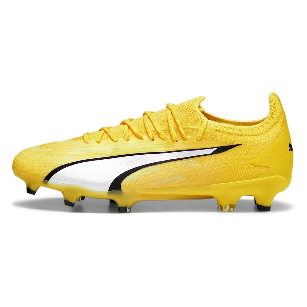 Футбольные бутсы Puma Ultra Ultimate Fg/Ag woman, желтый — фото 4