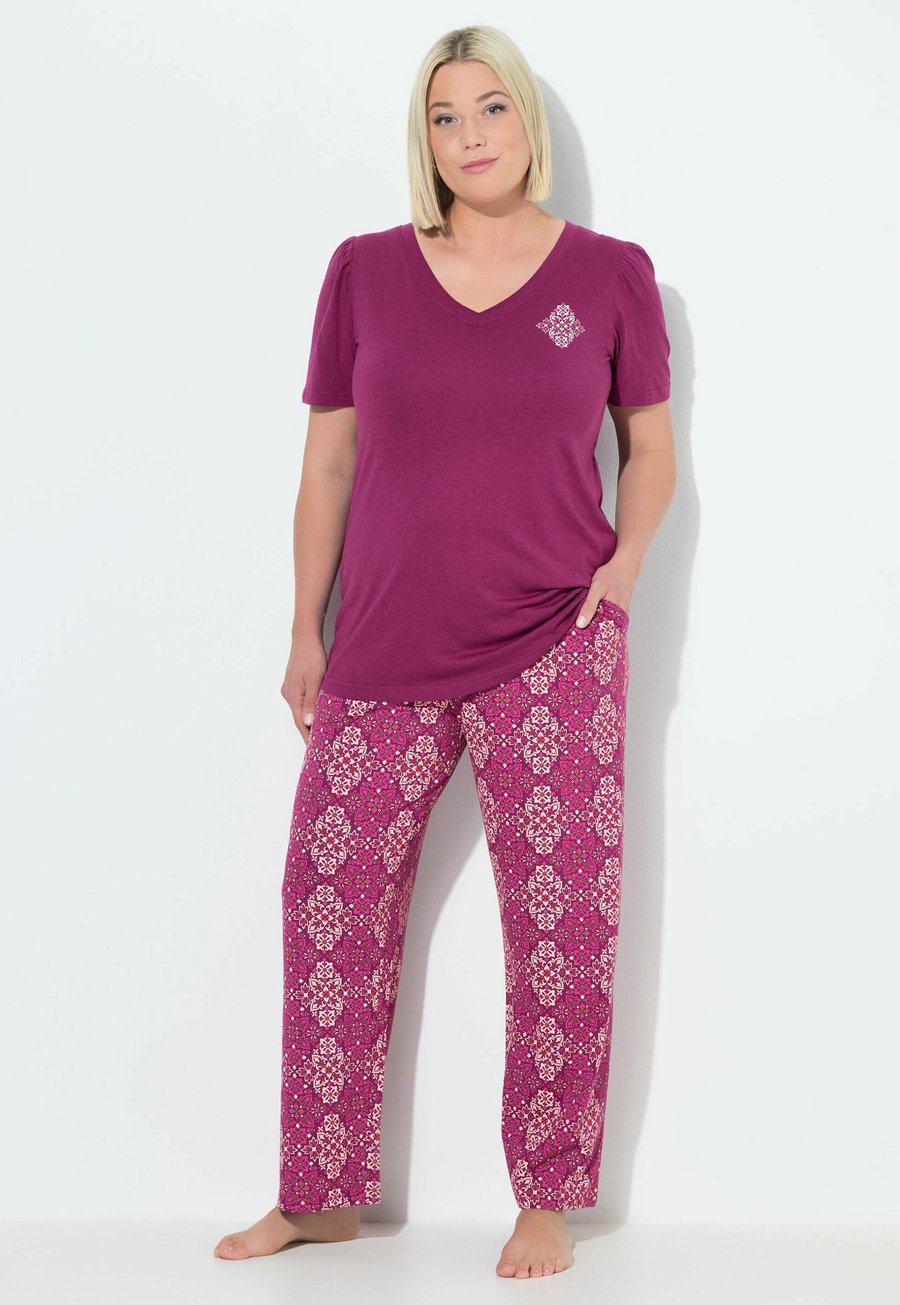 

Пижамный комплект Ulla Popken SET, Fuchsia Pink/Pink