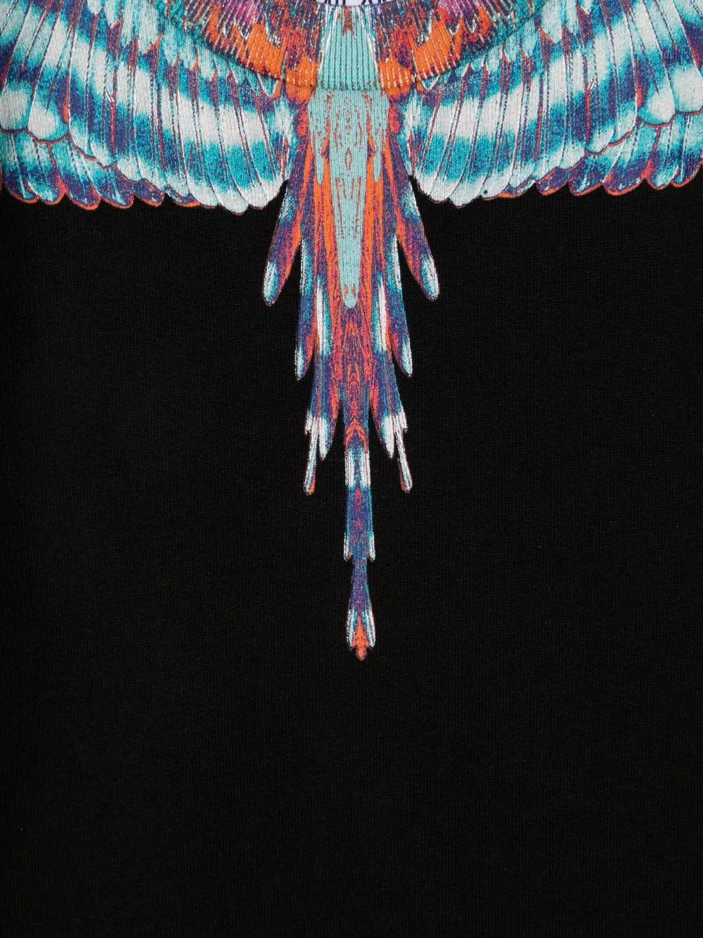 Толстовка с принтом Marcelo Burlon County Of Milan Kids, черный — фото 3