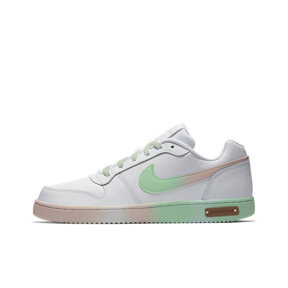 

Кроссовки Nike EBERNON Skateboarding Shoes Men Low-top Pink Green, цвет Pink Moon/Nori/Magnet