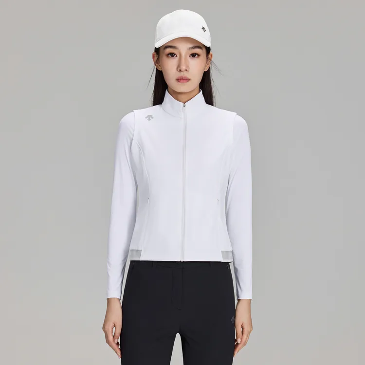 Женская одежда для гольфа PRO DESCENTE, WT-White — фото 4