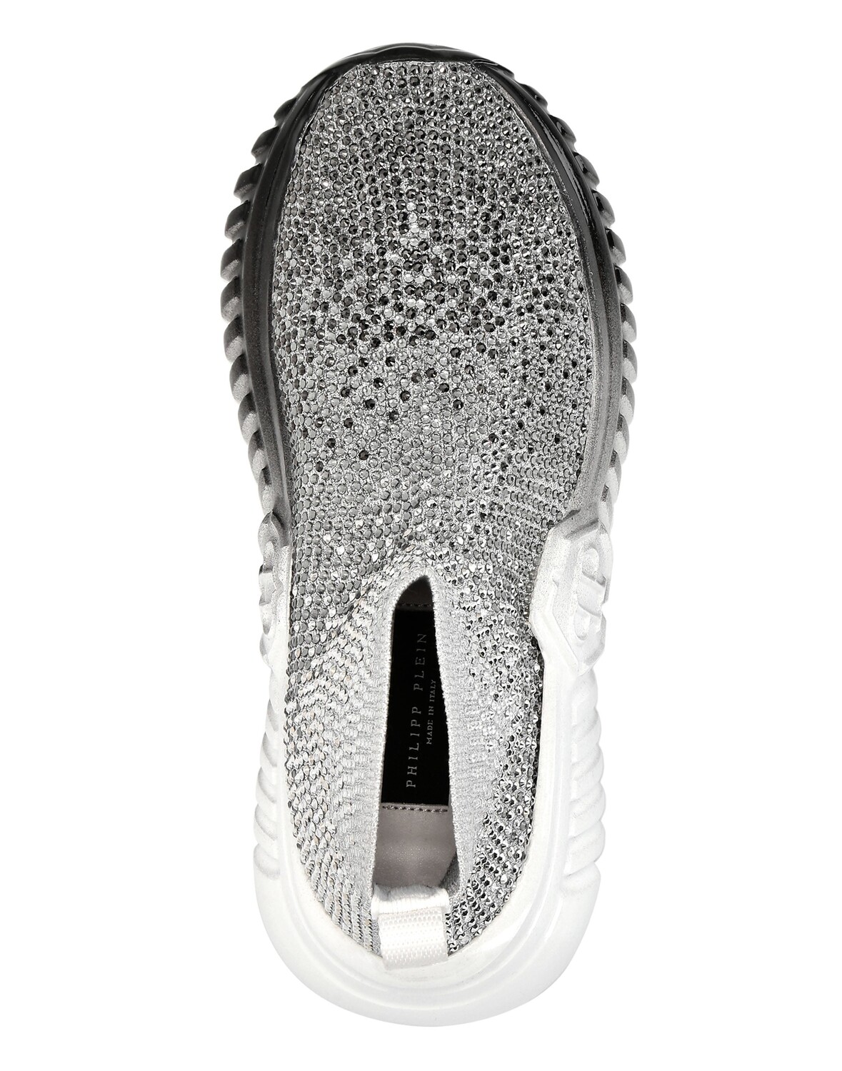 

НОСКИ-КРОССОВКИ CRYSTAL SUPERSONIC Philipp Plein, белый